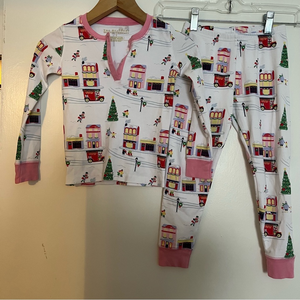 The Beaufort Bonnet Company Noelle's Night Night Main Street Christmas pajamas 5